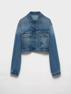 Denim Blouson Jacket