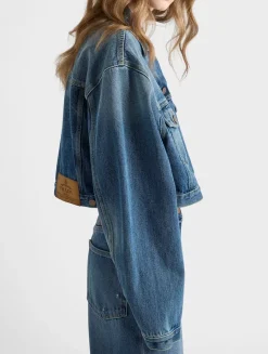 Denim Blouson Jacket