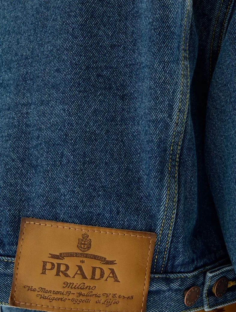 Denim Blouson Jacket