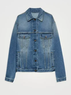 Denim Blouson Jacket