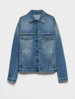 Denim Blouson Jacket