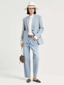 Denim Loose Trousers