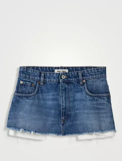 Denim Miniskirt