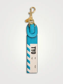 Destination Tokyo Leather Bag Charm