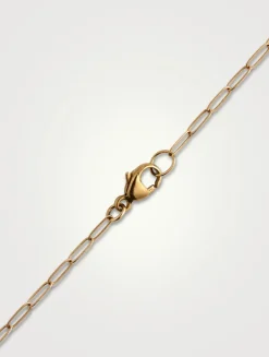 Dew Drop 14K Gold Year Of The Dragon Medallion Necklace