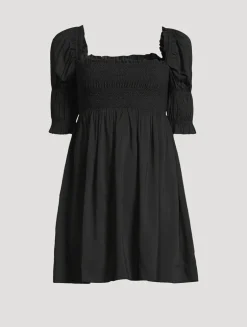 Dione Smocked Mini Dress