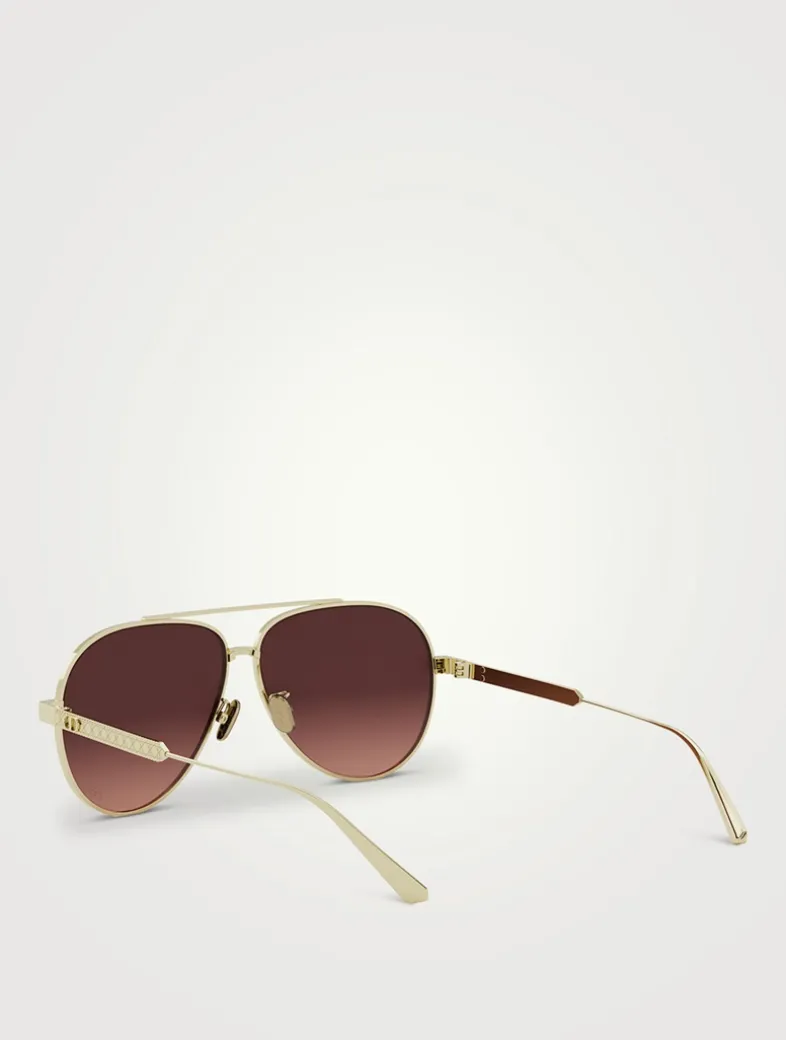 DiorCannage A1U Aviator Sunglasses
