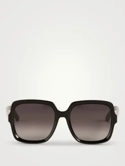 DiorMidnight S4F Square Sunglasses