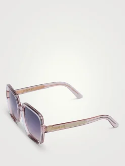DiorMidnight S4F Square Sunglasses