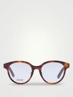 DiorMidnightO R1F Round Optical Glasses