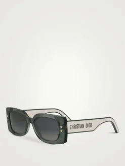 DiorPacific S1U Rectangular Sunglasses