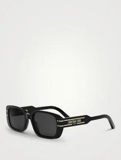 DiorSignature S12I Rectangular Sunglasses