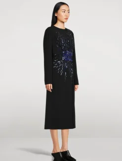 Dofili Embellished Midi Dress