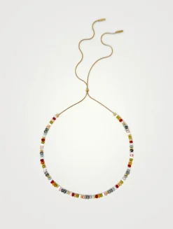 Dolly 2-In-1 Beaded Hat Band And Necklace