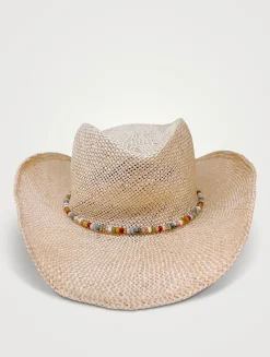 Dolly 2-In-1 Beaded Hat Band And Necklace