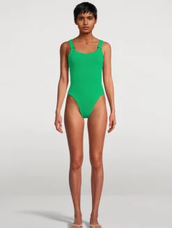 Domino One-Piece Swimsuit