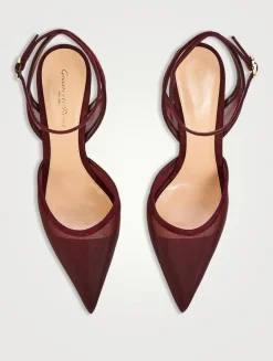 Dorotea Suede And Mesh Pumps