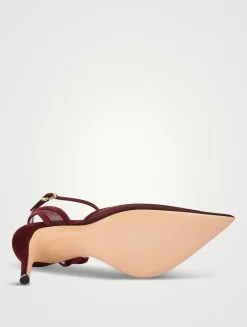 Dorotea Suede And Mesh Pumps