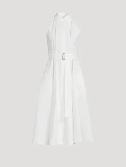 Dorothy Belted Poplin Dress