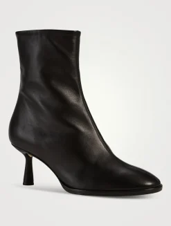 Dorothy Leather Ankle Boots
