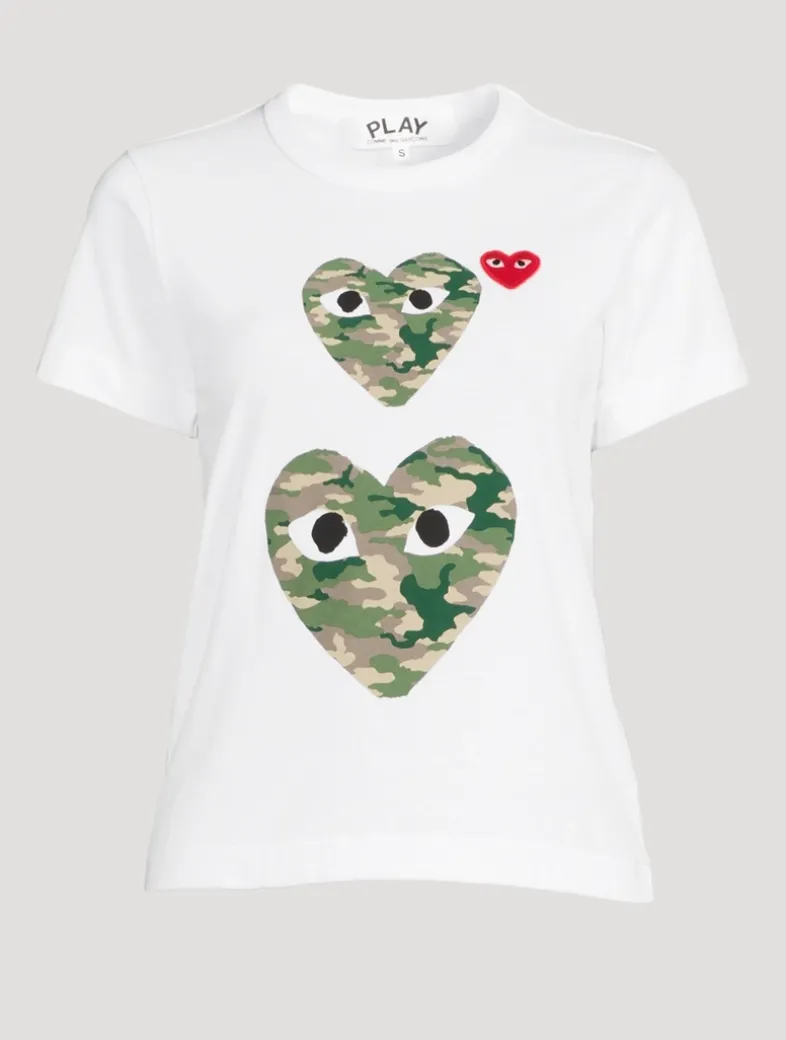 Double Camo Heart T-Shirt