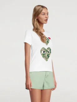 Double Camo Heart T-Shirt