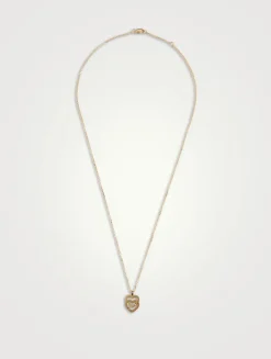 Double Cœurs R10 18K Gold Necklace