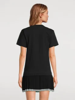 Double Heart Patch T-Shirt