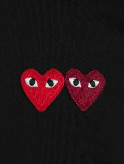 Double Heart Patch T-Shirt