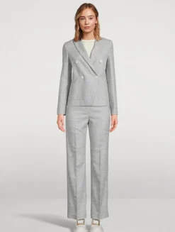 Double-Breasted Blazer