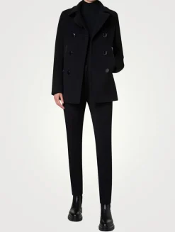 Double-Breasted Peacoat