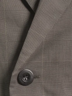 Double-Breasted Vest With Pleated Back