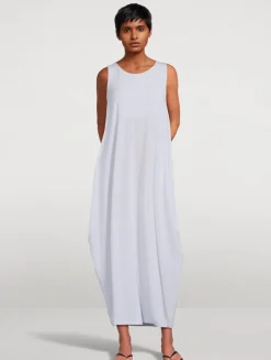 Drape Jersey-56 Midi Dress