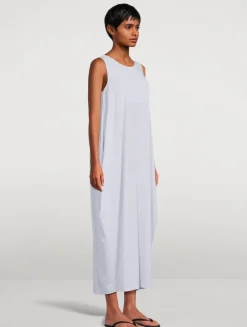 Drape Jersey-56 Midi Dress