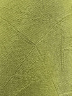 Draped Satin Midi Skirt