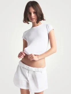 Drop Needle Pointelle Baby T-Shirt