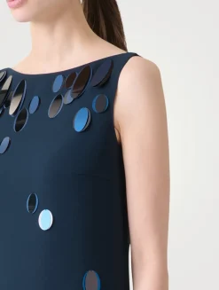Dropping Dots Crêpe Dress
