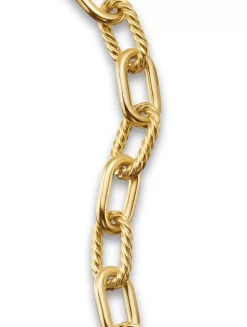 Dy Madison® Chain Bracelet In 18k Yellow Gold, 11mm