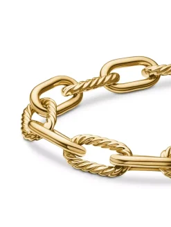 Dy Madison® Chain Bracelet In 18k Yellow Gold, 11mm