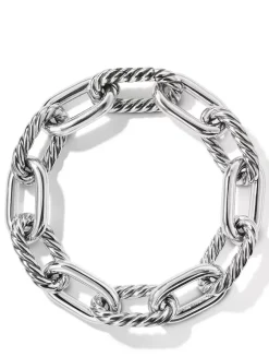 Dy Madison® Chain Bracelet In Sterling Silver, 13.5mm