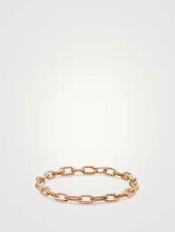 Dy Madison® Chain Bracelet In 18k Rose Gold, 6mm