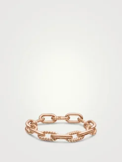 Dy Madison® Chain Bracelet In 18k Rose Gold, 11mm