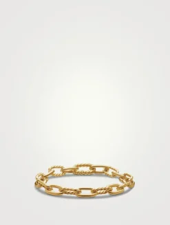 Dy Madison® Chain Bracelet In 18k Yellow Gold, 8.5mm