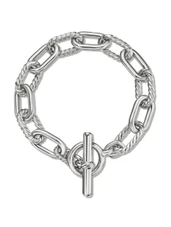 Dy Madison® Toggle Chain Bracelet In Sterling Silver, 11mm