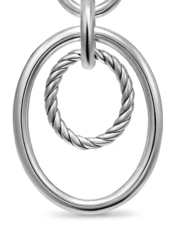 Dy Mercer® Mobile Drop Earrings In Sterling Silver, 65.7mm