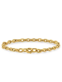 Dy Mercer® Petite Chain Bracelet In 18k Yellow Gold, 4.5mm