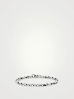 Dy Mercer® Petite Chain Bracelet In Sterling Silver, 4.5mm