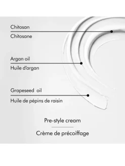 Dyson Chitosan™ Pre-Style Cream, Straight to Wavy, Light Conditioning