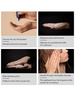 Dyson Chitosan™ Pre-Style Cream, Straight to Wavy, Light Conditioning