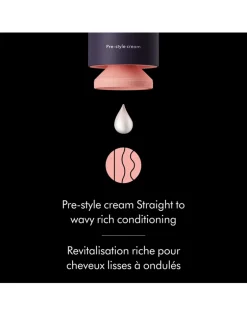 Dyson Chitosan™ Pre-Style Cream, Straight to Wavy, Rich Conditioning - The Refill